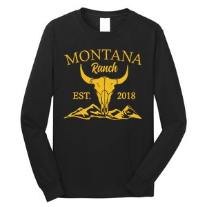 Montana Ranch Est 2018 Long Sleeve Shirt