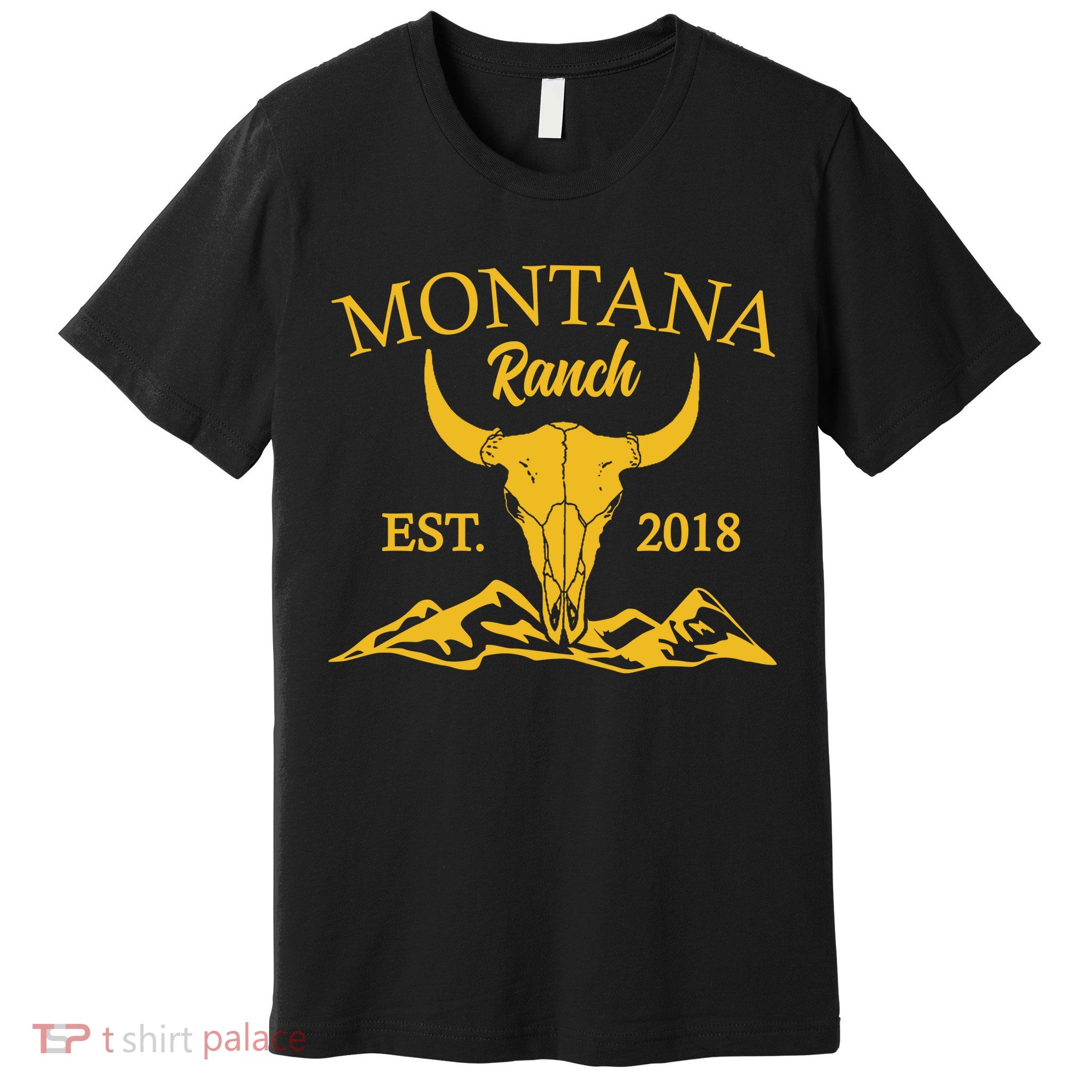 Montana Ranch Est 2018 Premium T-Shirt