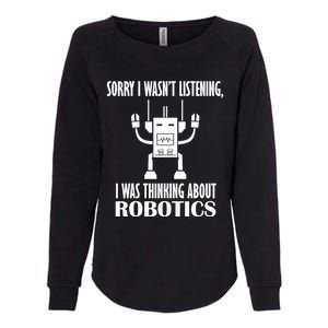 Mechanics Robotical Engineer Funny Robots Funny Gift Womens California Wash Sweatshirt