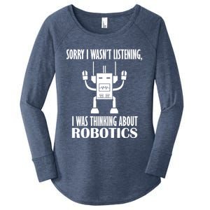 Mechanics Robotical Engineer Funny Robots Funny Gift Women's Perfect Tri Tunic Long Sleeve Shirt