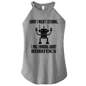 Mechanics Robotical Engineer Funny Robots Funny Gift Women's Perfect Tri Rocker Tank