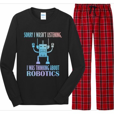 Mechanics Robotical Engineer Funny Robots Gift Long Sleeve Pajama Set