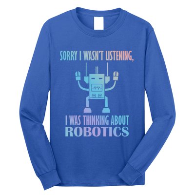 Mechanics Robotical Engineer Funny Robots Gift Long Sleeve Shirt