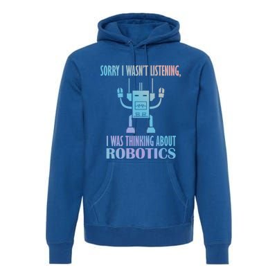 Mechanics Robotical Engineer Funny Robots Gift Premium Hoodie