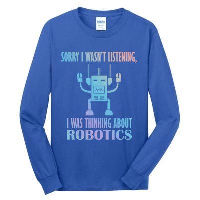 Mechanics Robotical Engineer Funny Robots Gift Tall Long Sleeve T-Shirt