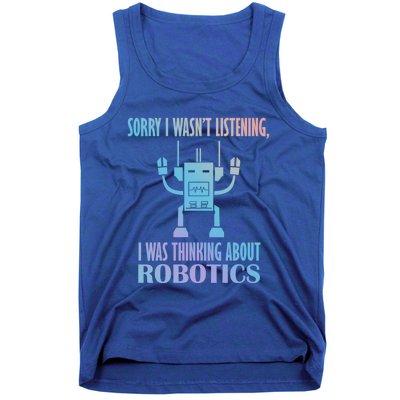 Mechanics Robotical Engineer Funny Robots Gift Tank Top