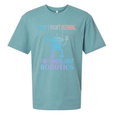 Mechanics Robotical Engineer Funny Robots Gift Sueded Cloud Jersey T-Shirt