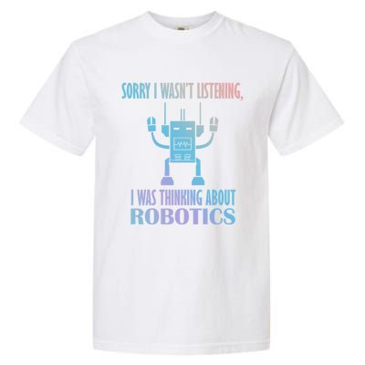 Mechanics Robotical Engineer Funny Robots Gift Garment-Dyed Heavyweight T-Shirt