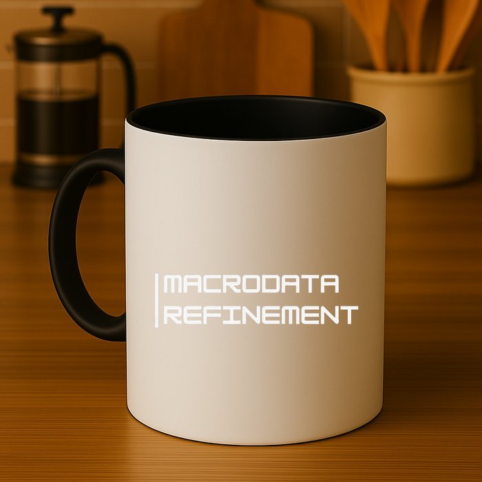 Macrodata Refinement Funny Ironic Coffee Mug