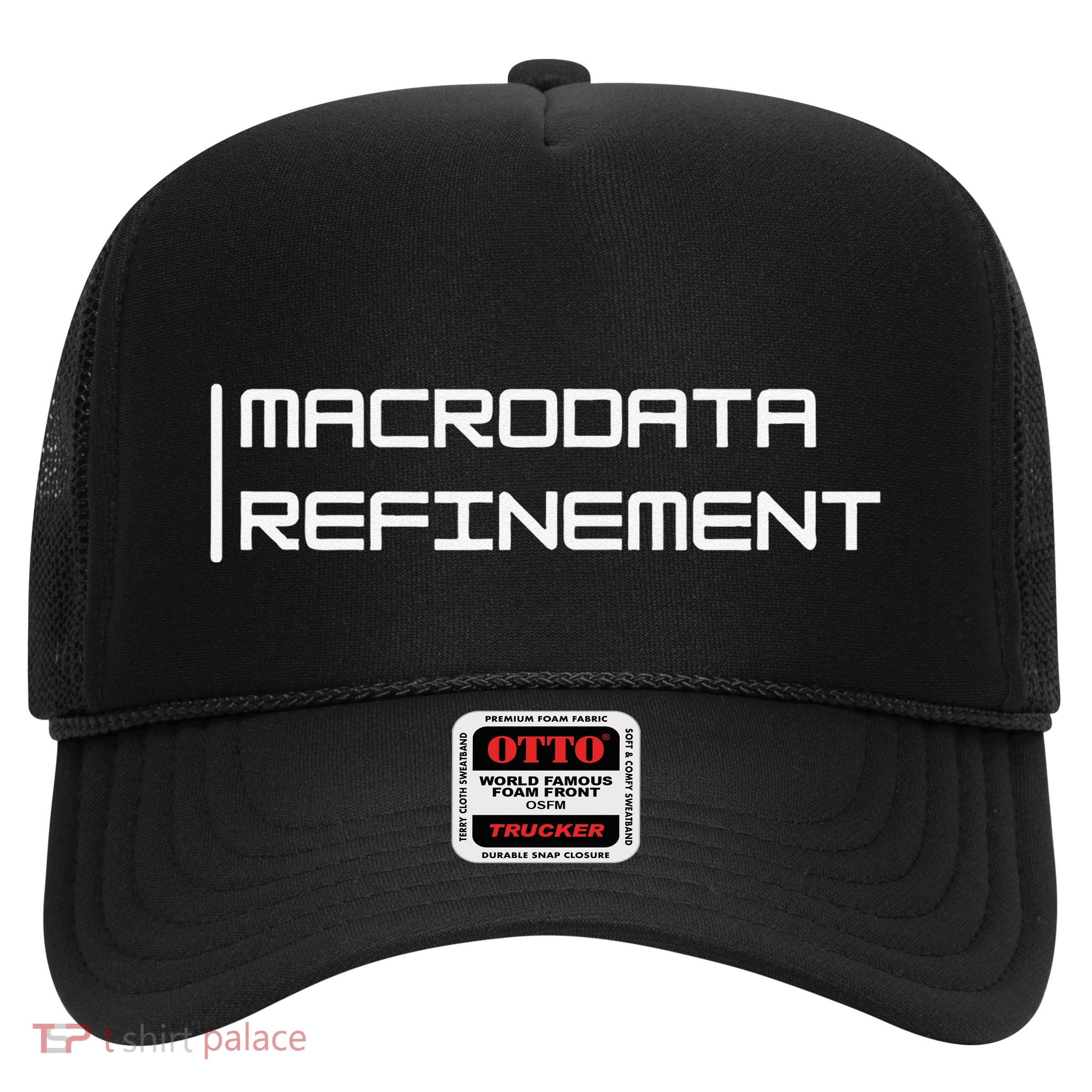 Macrodata Refinement Funny Ironic Trucker Hat