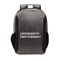 Macrodata Refinement Funny Ironic Vector Backpack