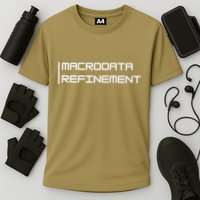 Macrodata Refinement Funny Ironic Cooling Performance Crew T-Shirt