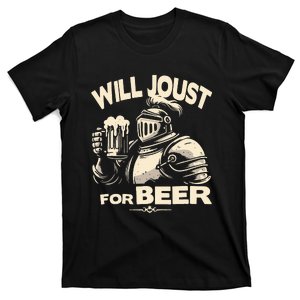 Medieval Renaissance Festival Knight Beer Joust Ren Faire T-Shirt