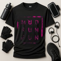 Mud Run Fun Mudder Trail Running And Mudding Performance Shirt