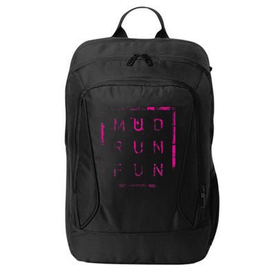 Mud Run Fun Mudder Trail Running And Mudding City Backpack