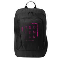 Mud Run Fun Mudder Trail Running And Mudding City Backpack