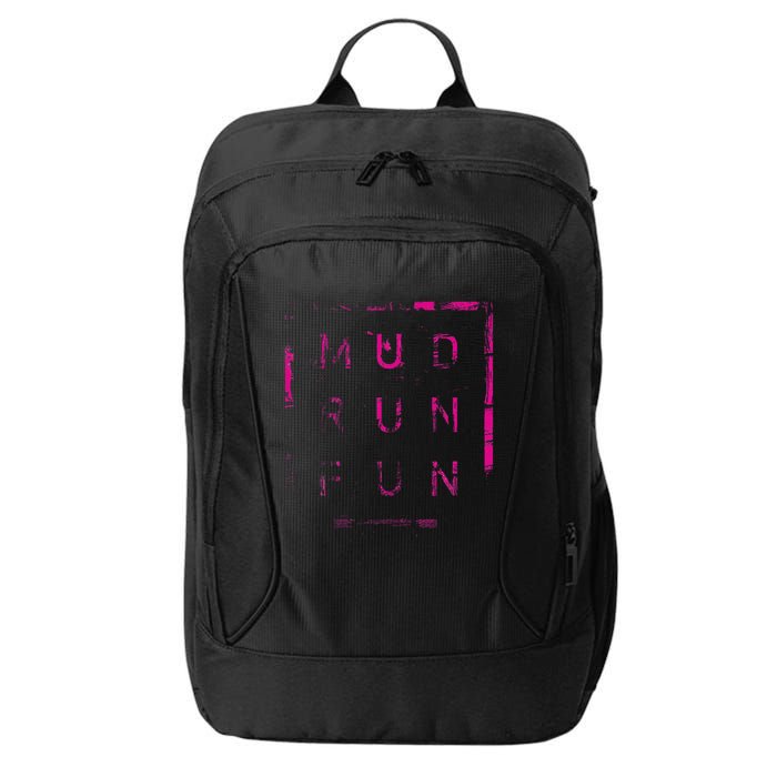 Mud Run Fun Mudder Trail Running And Mudding City Backpack