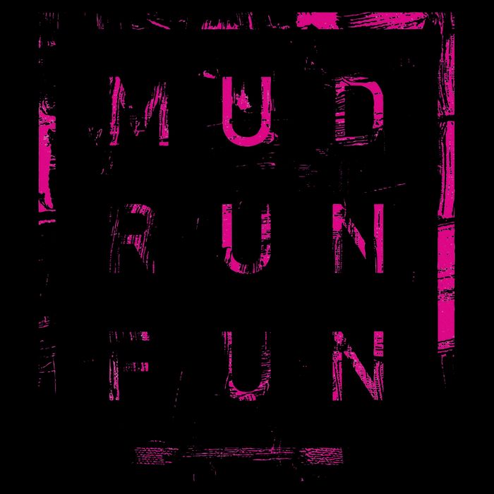 Mud Run Fun Mudder Trail Running And Mudding Drawstring Bag