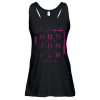 Mud Run Fun Mudder Trail Running And Mudding Ladies Essential Flowy Tank