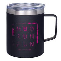 Mud Run Fun Mudder Trail Running And Mudding 12oz Stainless Steel Coffee Mug