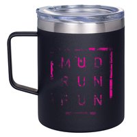 Mud Run Fun Mudder Trail Running And Mudding 12oz Stainless Steel Coffee Mug