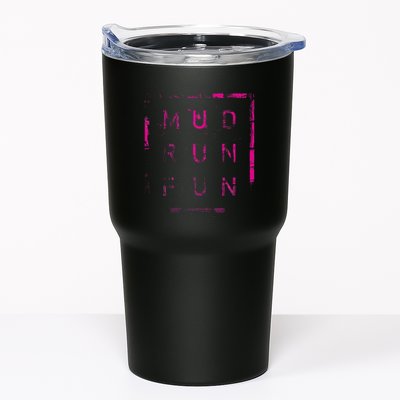 Mud Run Fun Mudder Trail Running And Mudding Tumbler