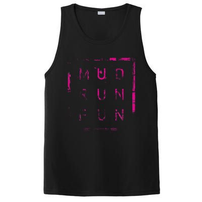 Mud Run Fun Mudder Trail Running And Mudding PosiCharge Competitor Tank