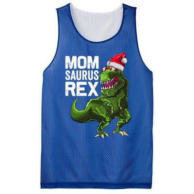 Momsaurus Rex Funny Family Matching Trex Mom Christmas Gift Meaningful Gift Mesh Reversible Basketball Jersey Tank