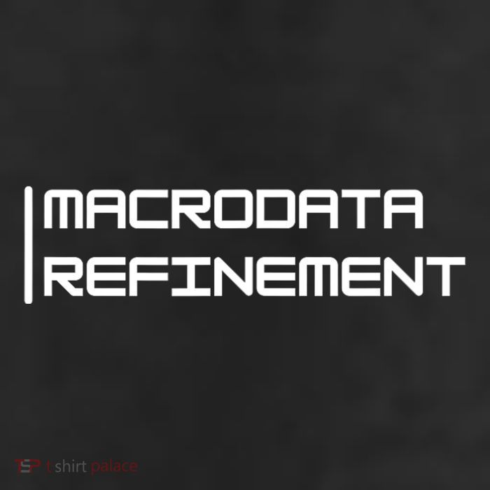 Macrodata Refinement Funny Ironic 7 Panel Mesh Trucker Snapback Hat