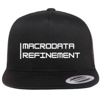 Macrodata Refinement Funny Ironic Flat Bill Trucker Hat