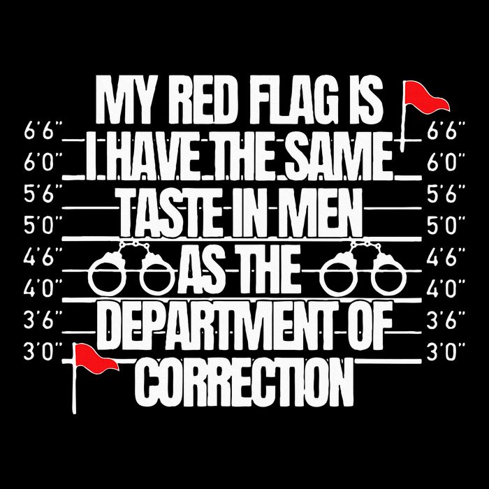 My Red Flag Is I Have The Same Taste Mousepad