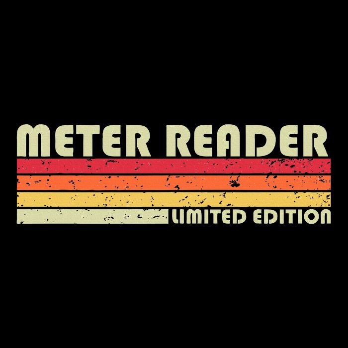Meter Reader Funny Job Title Profession Birthday Worker Idea Drawstring Bag