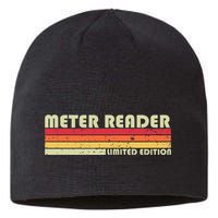 Meter Reader Funny Job Title Profession Birthday Worker Idea Sustainable Beanie