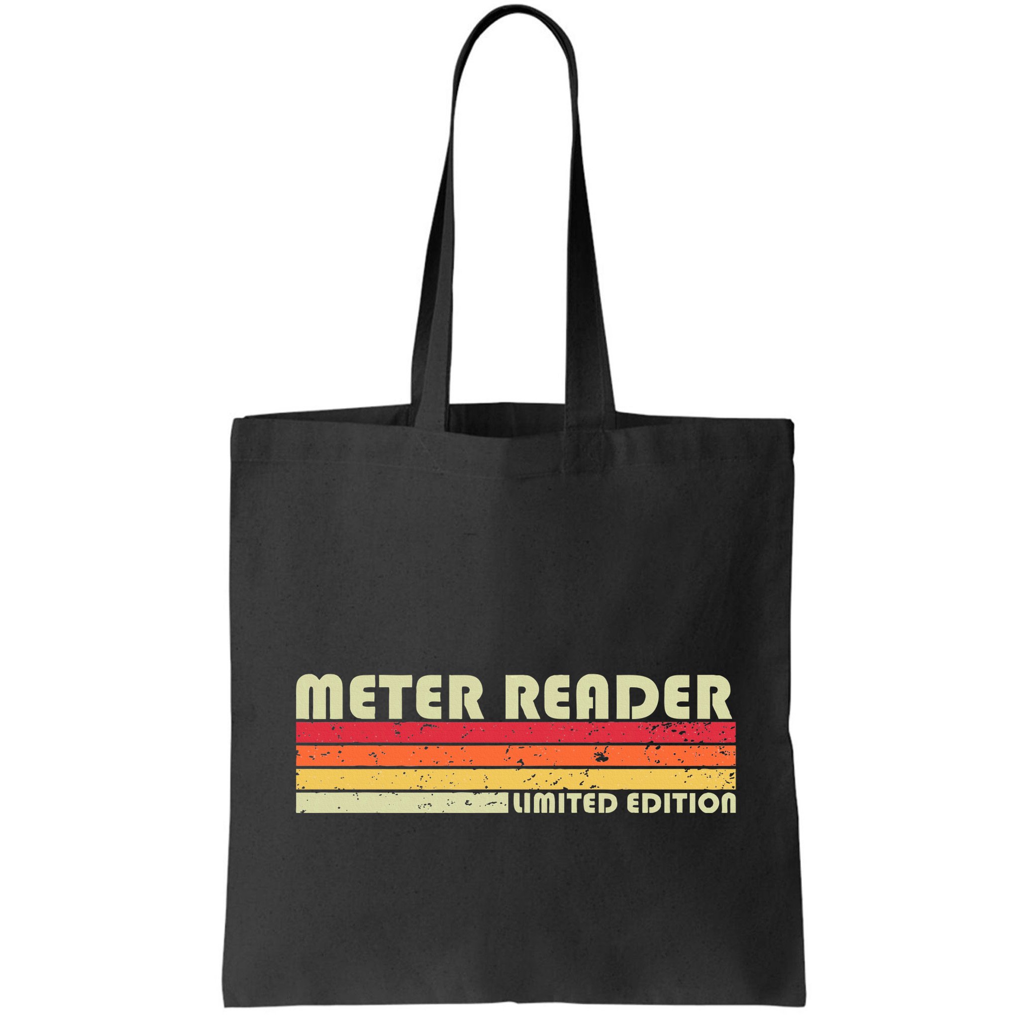Meter Reader Funny Job Title Profession Birthday Worker Idea Bag