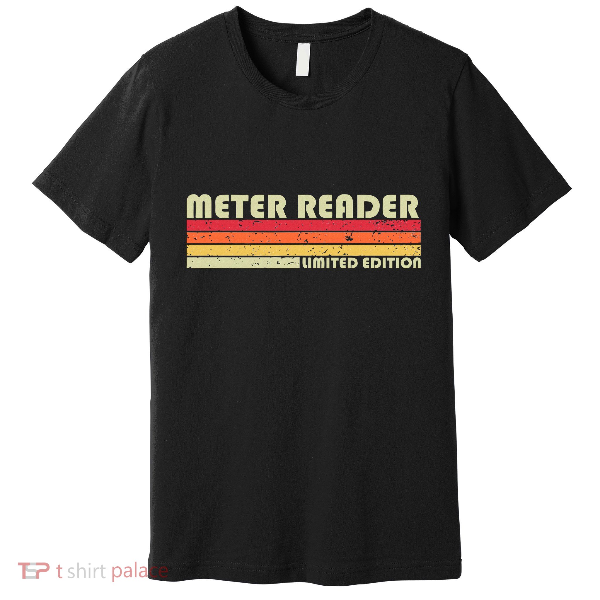 Meter Reader Funny Job Title Profession Birthday Worker Idea Premium T-Shirt