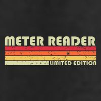Meter Reader Funny Job Title Profession Birthday Worker Idea Golf Towel
