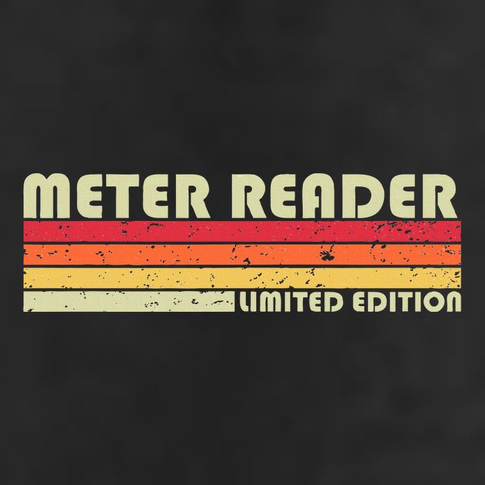 Meter Reader Funny Job Title Profession Birthday Worker Idea Golf Towel