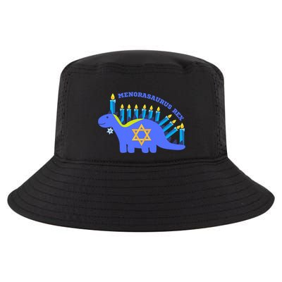 Menorasaurus Rex Funny Hanukkah Cool Comfort Performance Bucket Hat