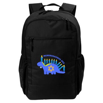 Menorasaurus Rex Funny Hanukkah Backpack