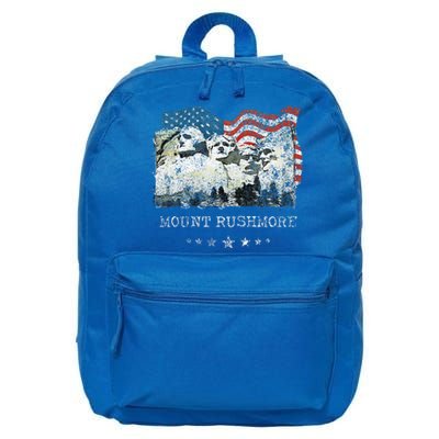 Mount Rushmore Flag Souvenirs 16 in Basic Backpack