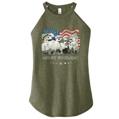 Mount Rushmore Flag Souvenirs Women’s Perfect Tri Rocker Tank