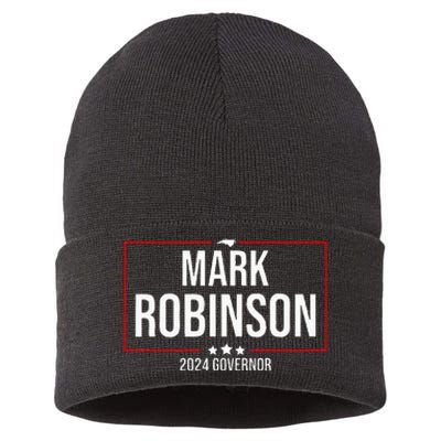 Mark Robinson For North Carolina Governor 2024 Election Nc Sustainable Knit Beanie