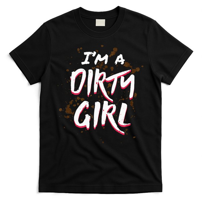 Mud Run For Women Runners Mud Running Team T-Shirt