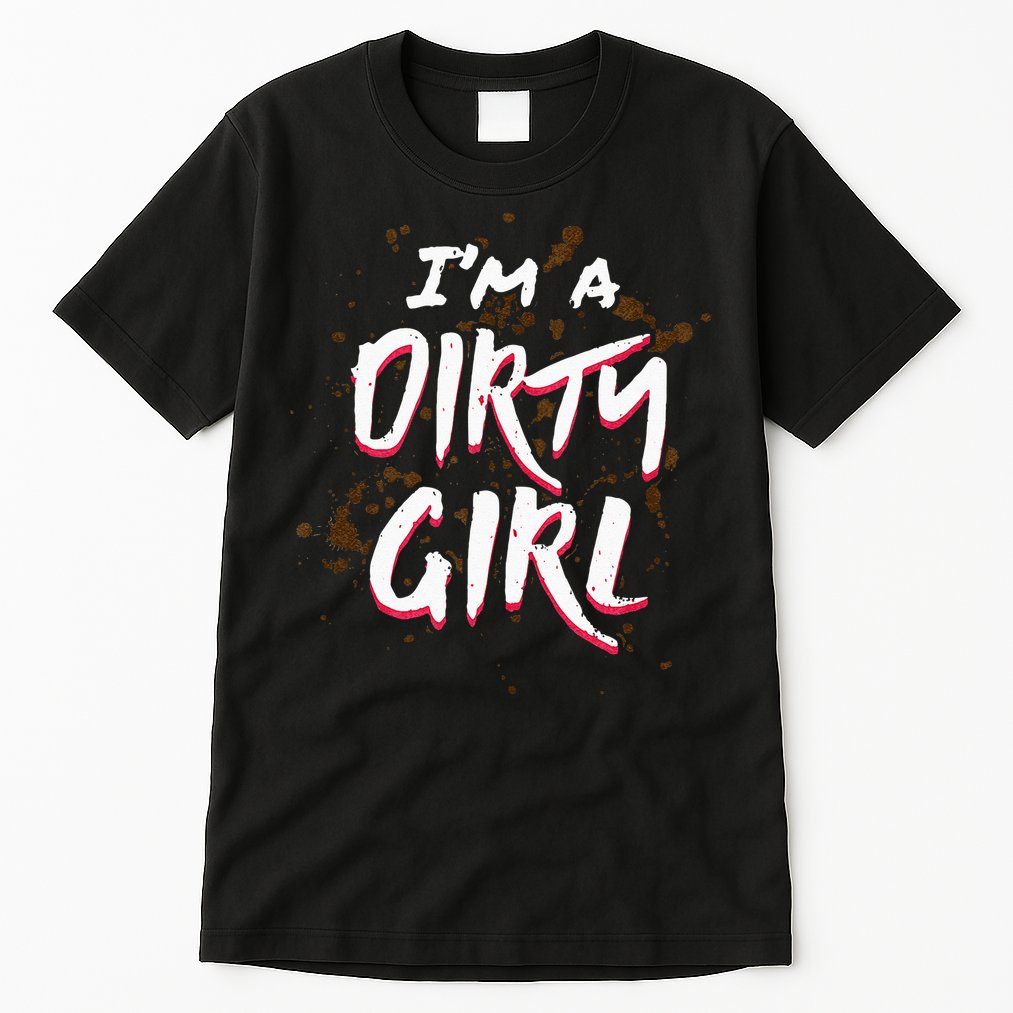 Mud Run For Women Runners Mud Running Team Tall T-Shirt