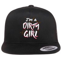 Mud Run For Women Runners Mud Running Team Flat Bill Trucker Hat