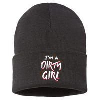 Mud Run For Women Runners Mud Running Team Sustainable Knit Beanie