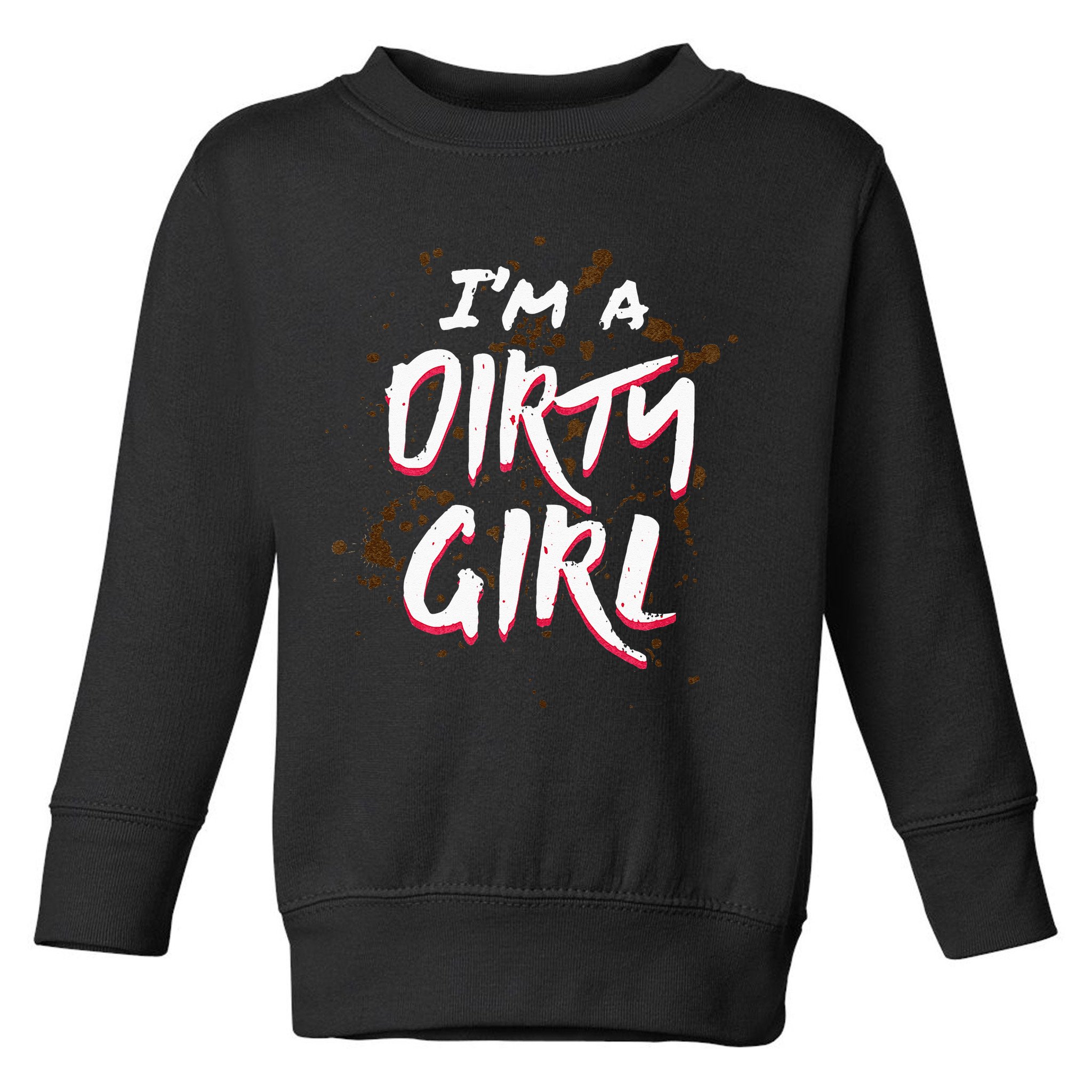 Mud Run For Women Runners Mud Running Team Toddler Sweatshirt