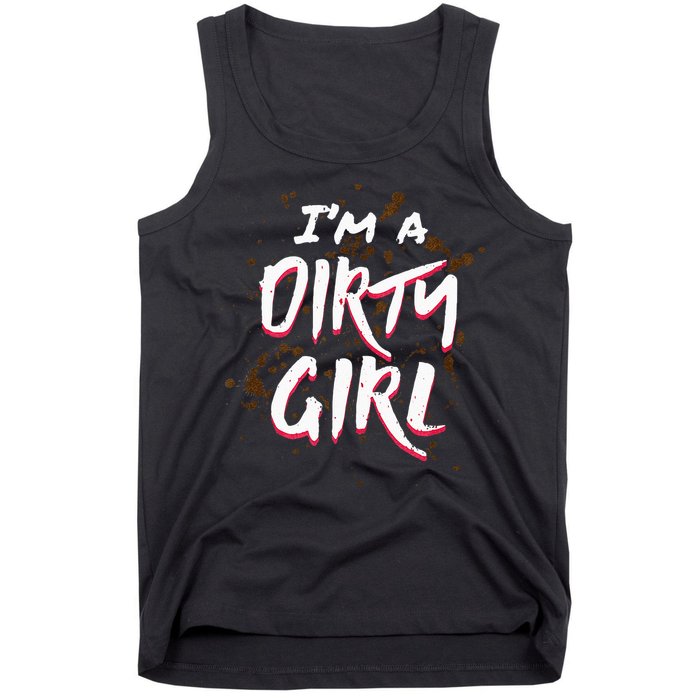 Mud Run For Women Runners Mud Running Team Tank Top