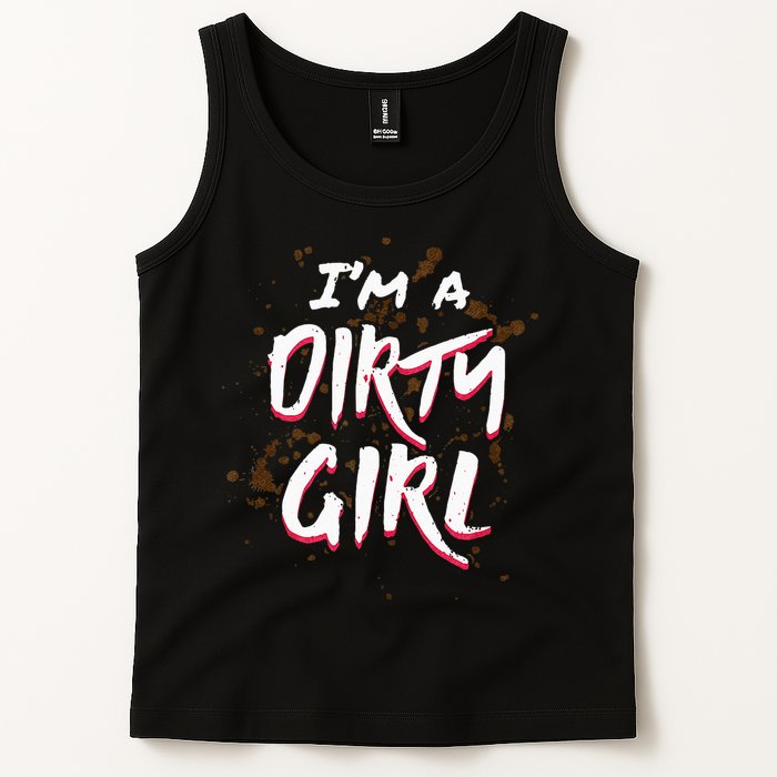 Mud Run For Women Runners Mud Running Team Tank Top
