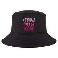 Mud Run Fun Mudder Pink Trail Running And Mudding Cool Comfort Performance Bucket Hat